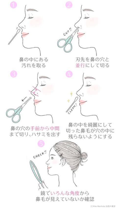 鼻毛 女性|鼻毛の正しい処理方法と頻度。1本出てたらどんな美。